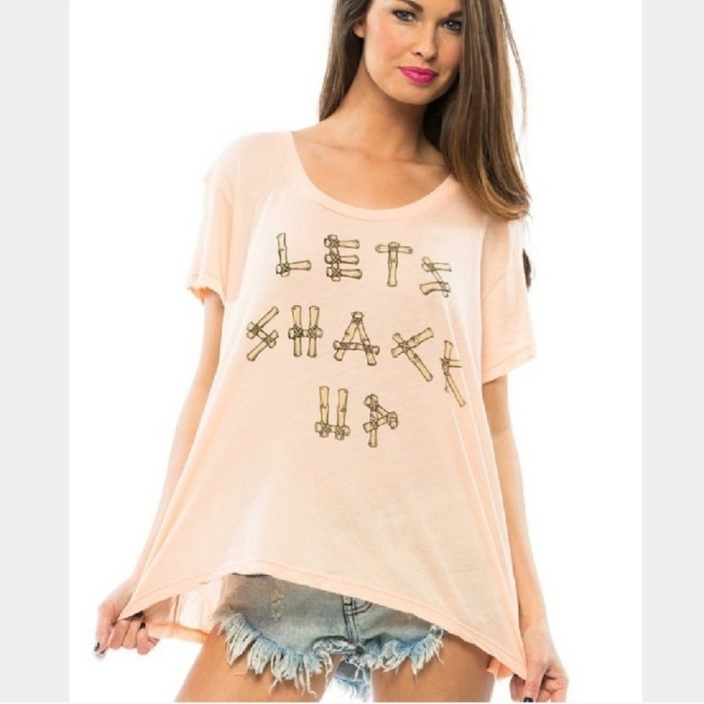 Wildfox " Let's Shack Up" Shirt